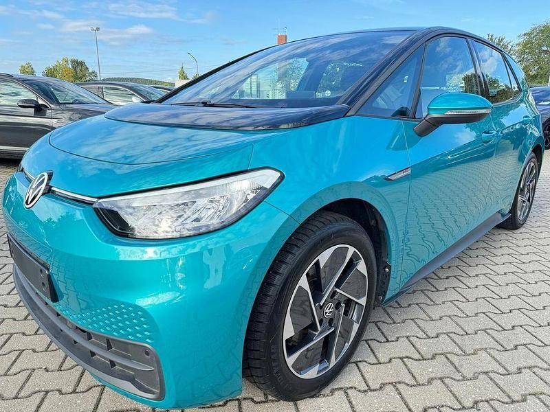 Grün Gebraucht 2022 VW ID.3 Pro Kleinwagen | 17.290 € (Superpreis) - Bild 1/4
