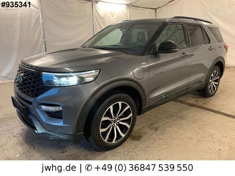 Grau Gebraucht 2021 Ford Explorer ST-Line SUV | 37.650 € (Superpreis) - Bild 1/4