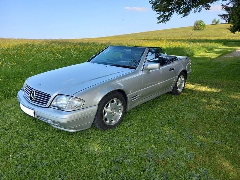 Silber Gebraucht 1996 Mercedes SL320 Cabrio | 27.500 € (Fairer Preis) - Bild 1/4