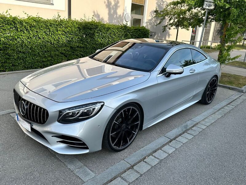 Silber Gebraucht 2018 Mercedes S560 AMG Limousine | 93.950 € - Bild 1/4