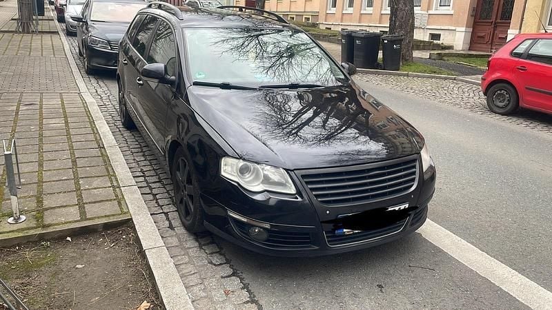 Usata VW Passat 140 CV (102 kW) 2008 Nero Station wagon