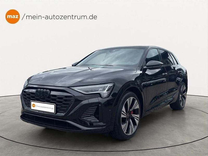 Gebraucht Audi Q8 e-tron S-Line 300 kW (408 PS) 2023 Mythosschwarz metallic SUV