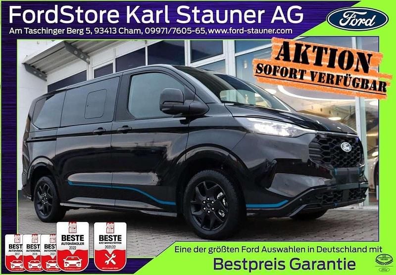 Agateblack metallic Neu 2025 Ford Tourneo Custom Sport Van / Kleinbus | 63.980 € (Teuer) - Bild 1/4