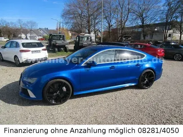 Gebraucht Audi RS7 Performance 605 PS (444 kW) 2016 Blau Kleinwagen