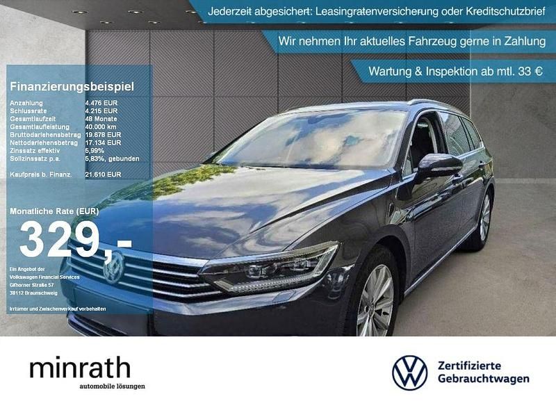 Grau Gebraucht 2017 VW Passat Highline Kombi | 21.610 € (Fairer Preis) - Bild 1/4