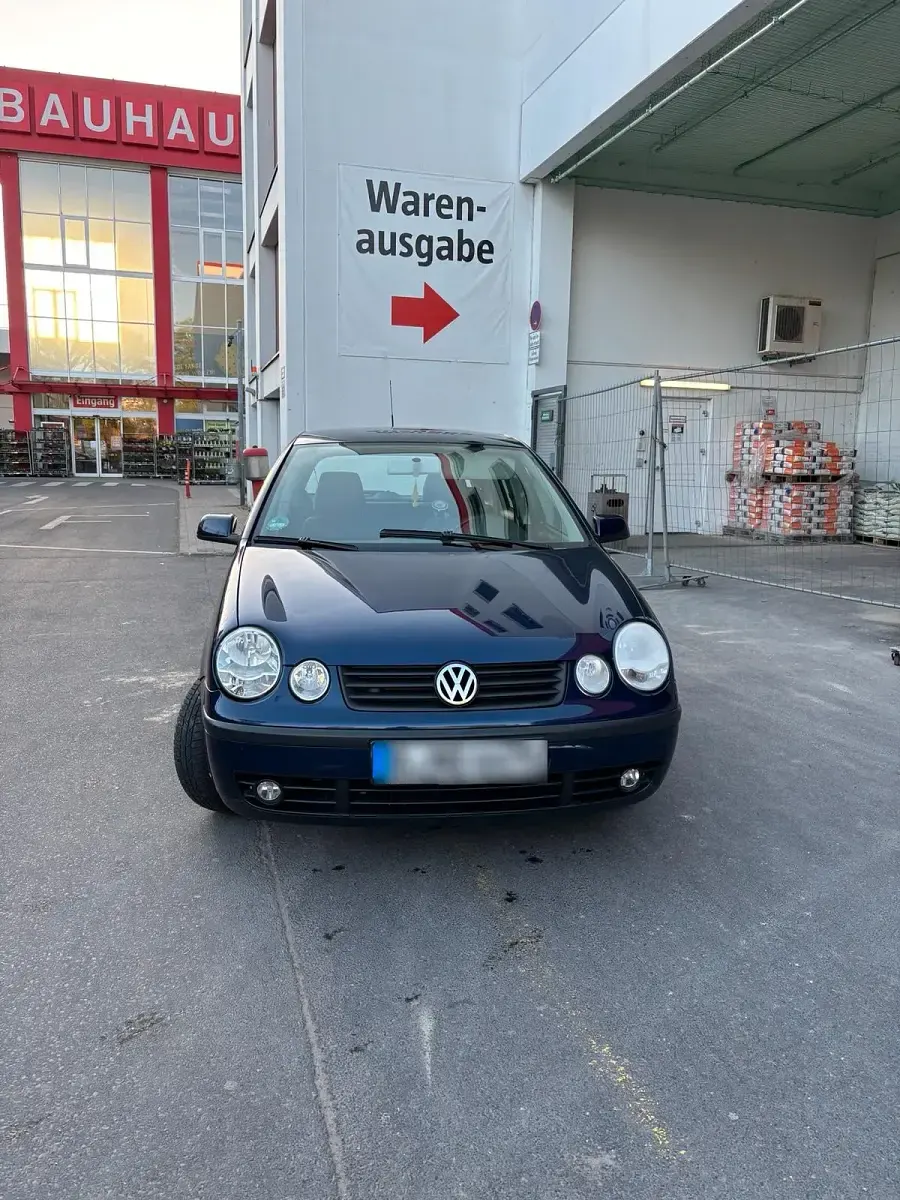 Brugt VW Polo 65 HK (47 kW) 2004 Blå Hatchback