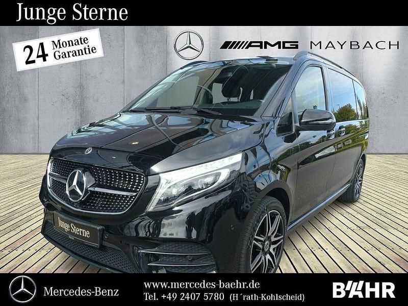 Obsidianschwarz Gebraucht 2021 Mercedes V300 AMG Van / Kleinbus | 54.950 € (Guter Preis) - Bild 1/4