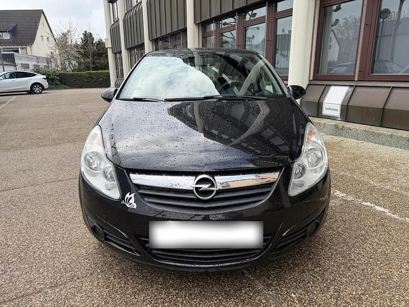 Gebraucht Opel Corsa 80 PS (58 kW) 2008 Schwarz Kleinwagen