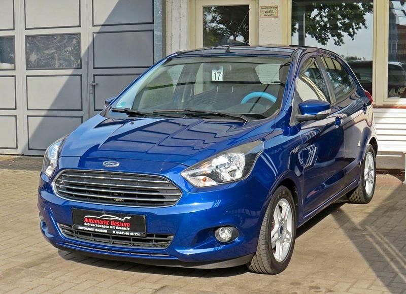 Gebraucht Ford Ka Cool & Sound Edition 86 PS (63 kW) 2017 Indicblau metallic (metallic) Limousine