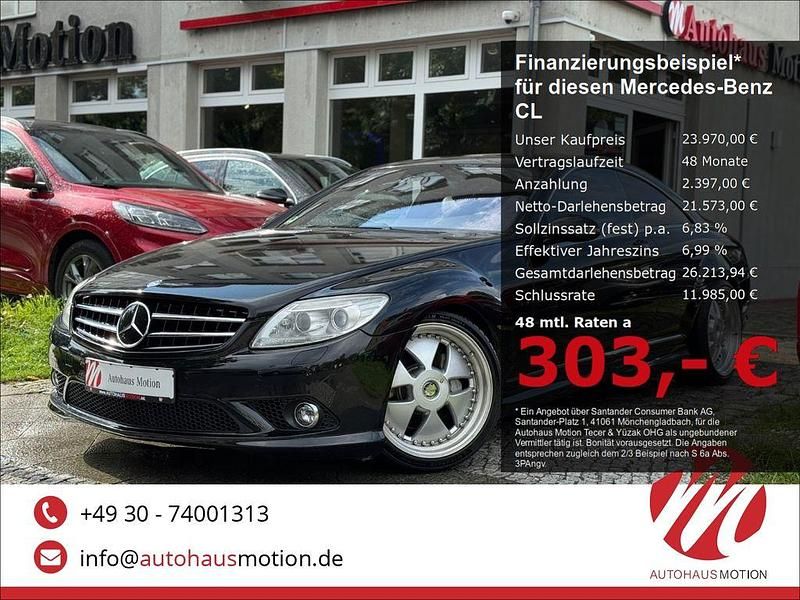 Schwarz Gebraucht 2007 Mercedes CL500 AMG Coupé | 23.970 € (Etwas zu teuer) - Bild 1/4
