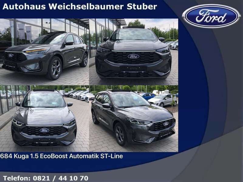 Grau Neu 2025 Ford Kuga ST-Line SUV | 36.900 € (Teuer) - Bild 1/4