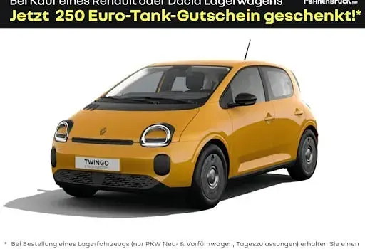 Nuova Renault Twingo Evolution 60 kW (82 CV) 2026 Giallo Utilitaria
