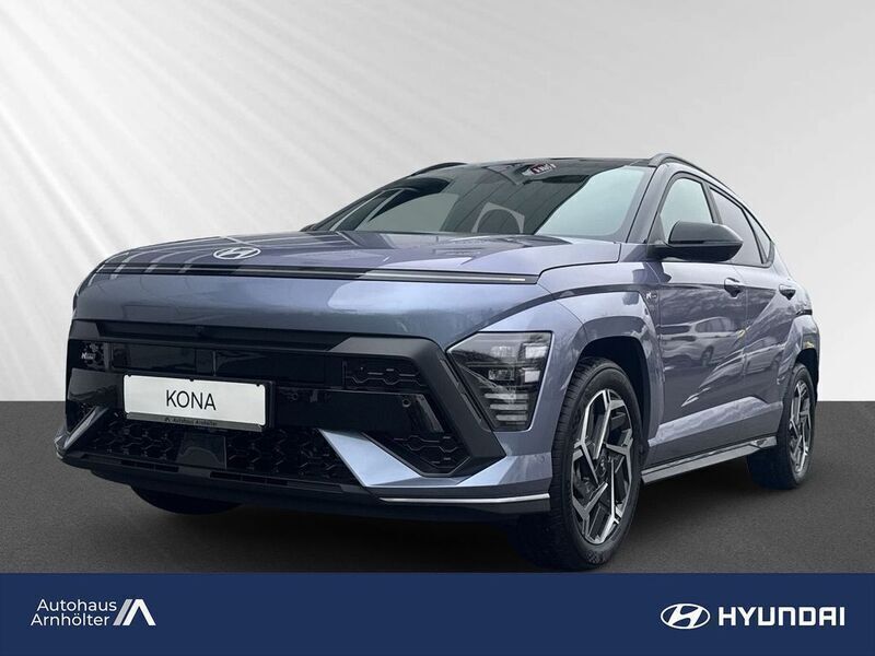 Meta blue dachlackierung schwa Neu 2025 Hyundai Kona N Line SUV | 36.790 € (Teuer) - Bild 1/4