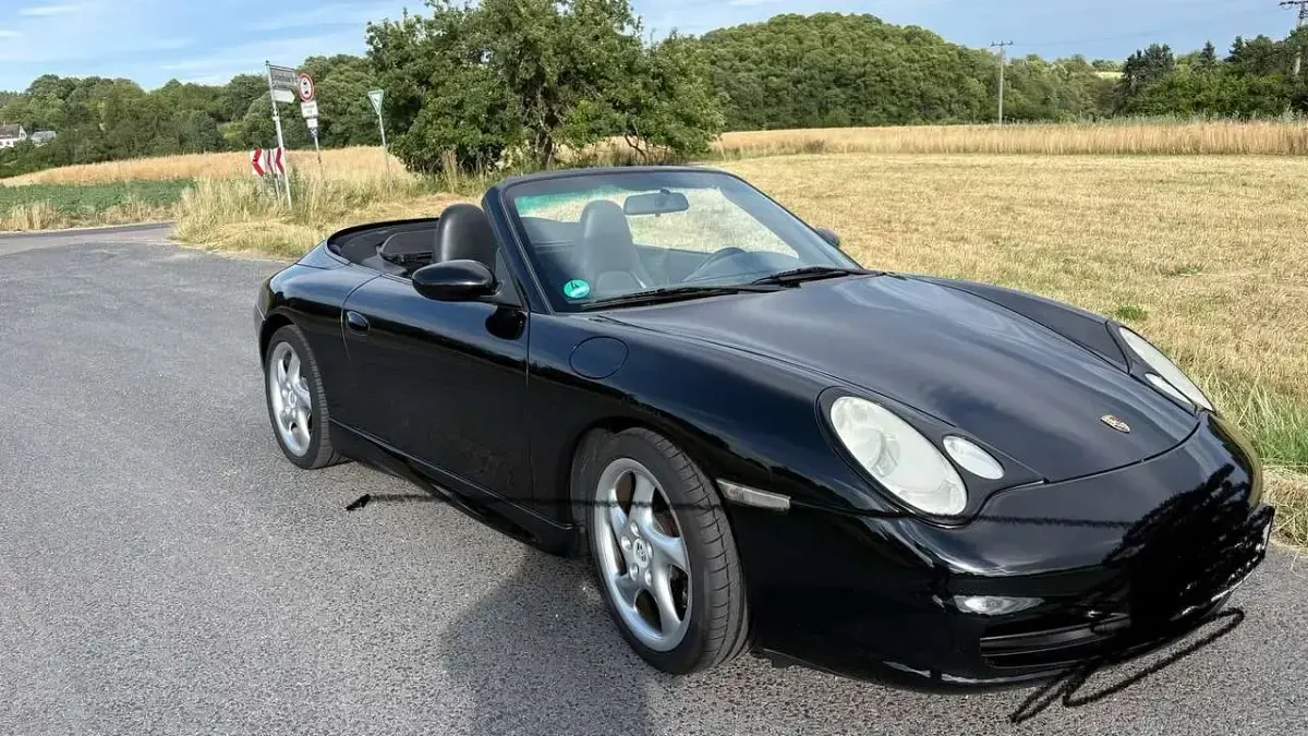 Gebraucht Porsche 911 Carrera Cabriolet 320 PS (235 kW) 2002 Schwarz Cabrio