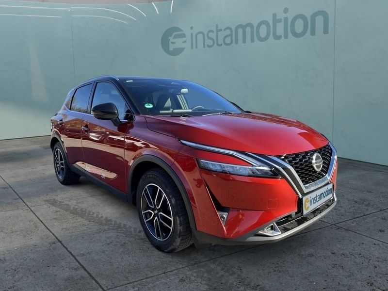 Rot Gebraucht 2022 Nissan Qashqai Tekna+ SUV | 32.190 € (Teuer) - Bild 1/4