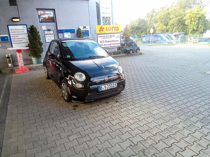 Schwarzcosmo Gebraucht 2016 Fiat 500e Abarth Kleinwagen | 9.999 € - Bild 1/4