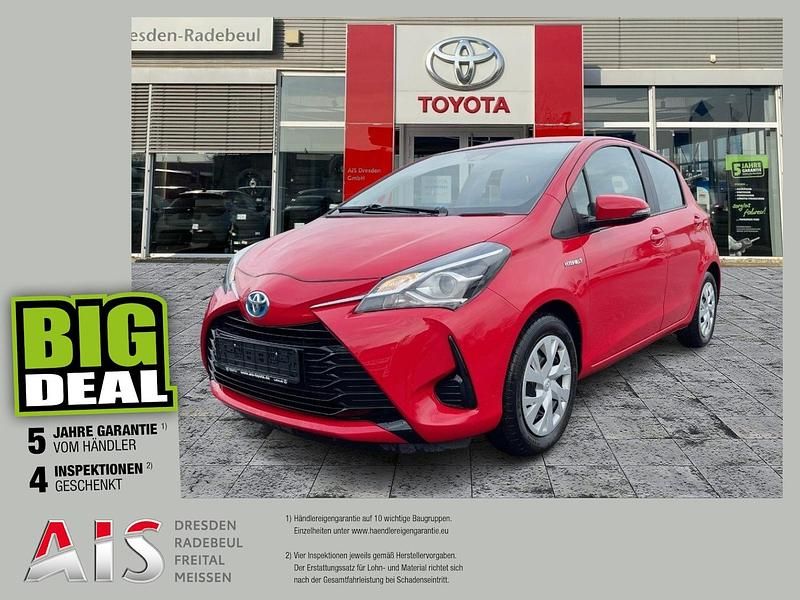 Super red 5 Gebraucht 2018 Toyota Yaris Hybrid Business Edition Kleinwagen | 12.990 € (Guter Preis) - Bild 1/3