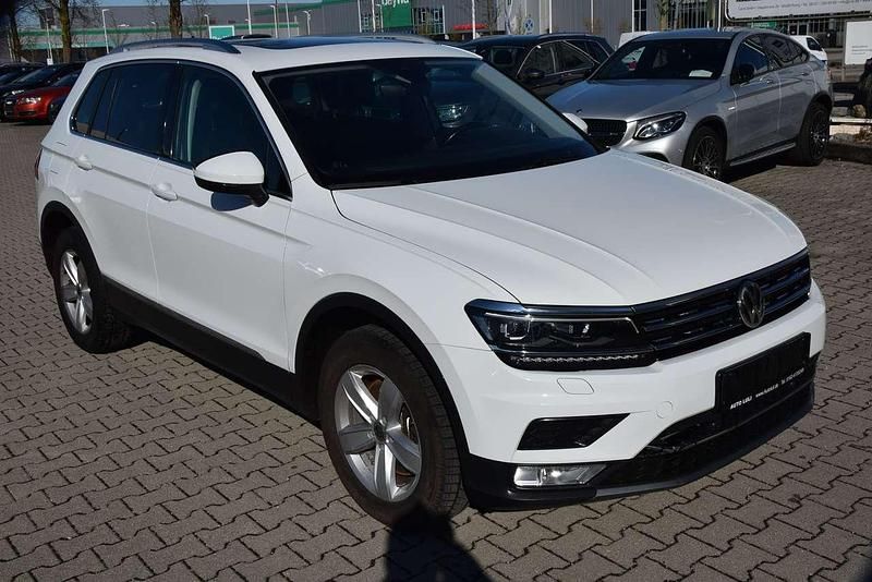 Gebraucht VW Tiguan Highline 190 PS (139 kW) 2017 Pure white SUV
