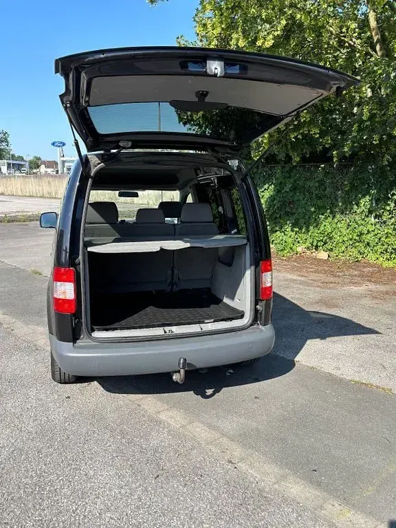 Gebraucht VW Caddy Life 102 PS (75 kW) 2008 Schwarz Van / Kleinbus
