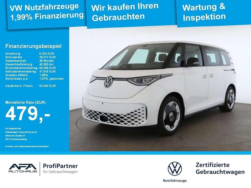 Weiß Gebraucht 2023 VW ID. Buzz Pro Van | 53.240 € (Etwas zu teuer) - Bild 1/4