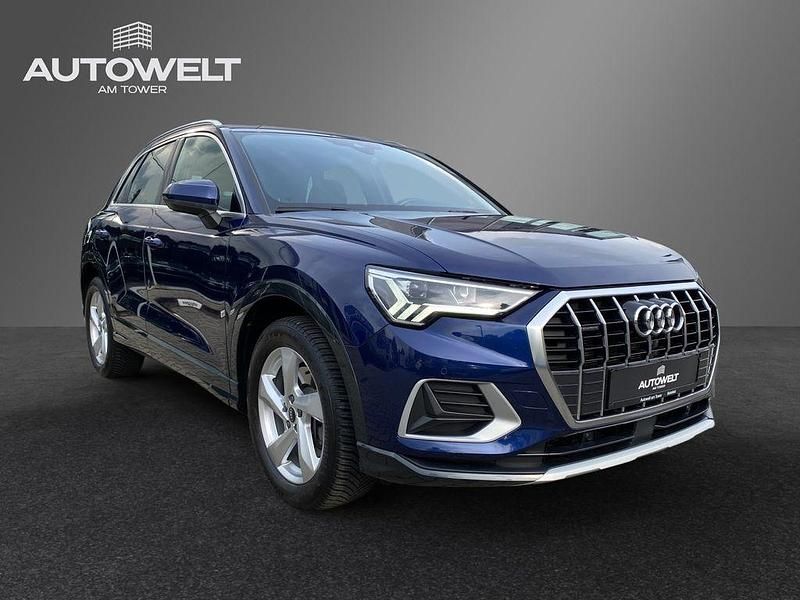 Blau Gebraucht 2022 Audi Q3 SUV | 28.990 € (Fairer Preis) - Bild 1/4