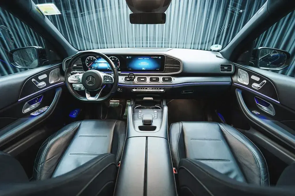 Gebraucht Mercedes GLE400 AMG line 330 PS (242 kW) 2022 Blau SUV