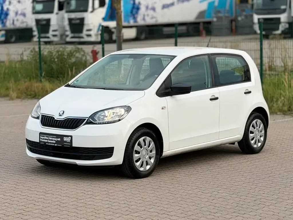 Gebraucht Skoda Citigo Active 60 PS (44 kW) 2018 Weiß Kleinwagen