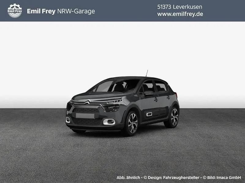 Grau Gebraucht 2023 Citroën C3 PureTech Kleinwagen | 14.390 € (Superpreis) - Bild 1/3