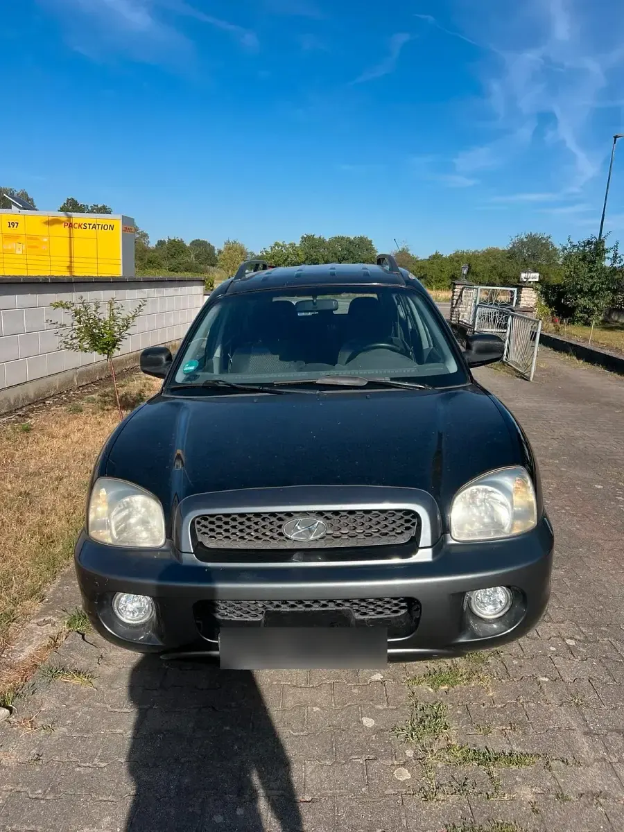 Gebraucht Hyundai Santa Fe 150 PS (110 kW) 2002 Schwarz SUV