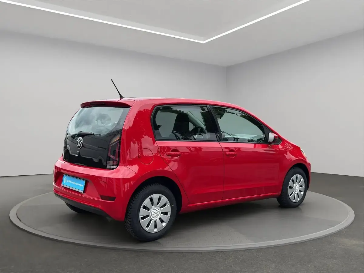 Gebraucht VW up! move up! 65 PS (47 kW) 2021 Tornadorot Kleinwagen