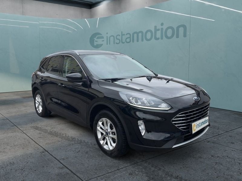 Schwarz Gebraucht 2021 Ford Kuga Titanium SUV | 20.089 € (Guter Preis) - Bild 1/4