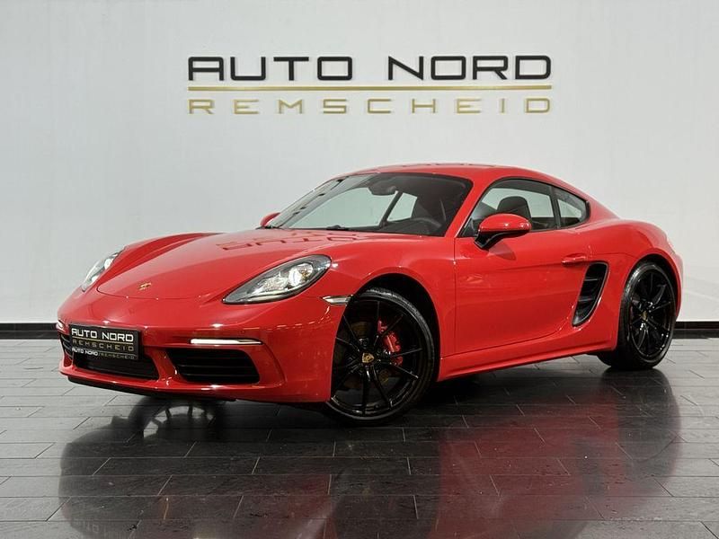 Rot Gebraucht 2017 Porsche 718 Cayman S Sport Coupé | 58.990 € - Bild 1/4