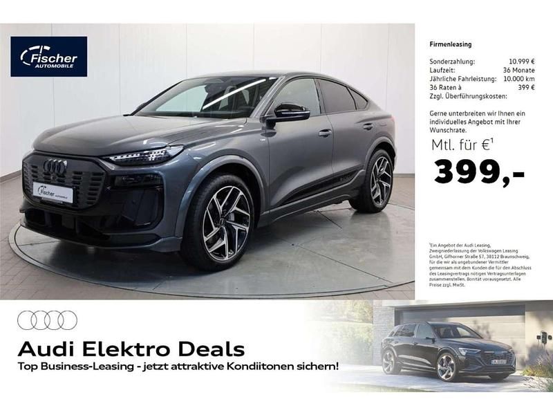Grau Gebraucht 2025 Audi Q6 Sportback e-tron S-Line SUV | 83.780 € (Guter Preis) - Bild 1/4