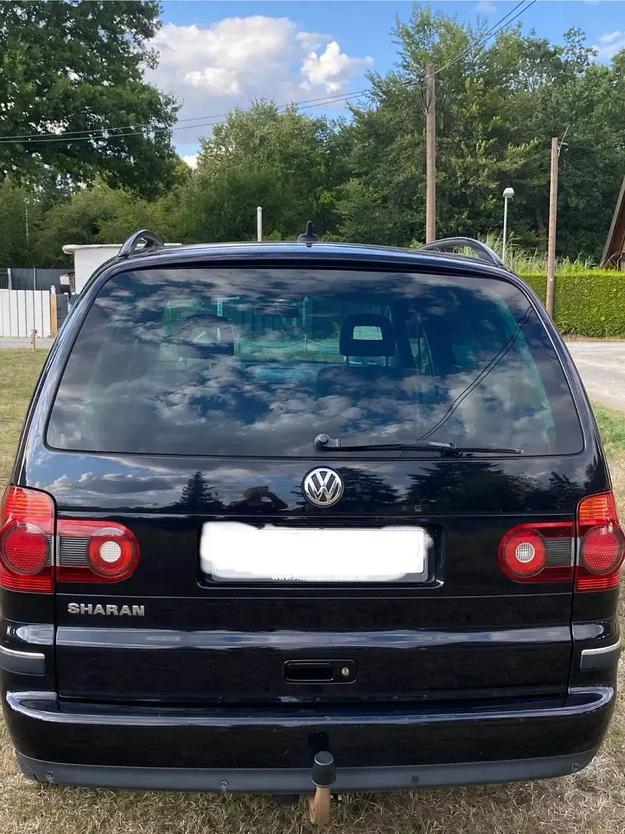 Gebraucht VW Sharan United 116 PS (85 kW) 2009 Schwarz Van / Kleinbus