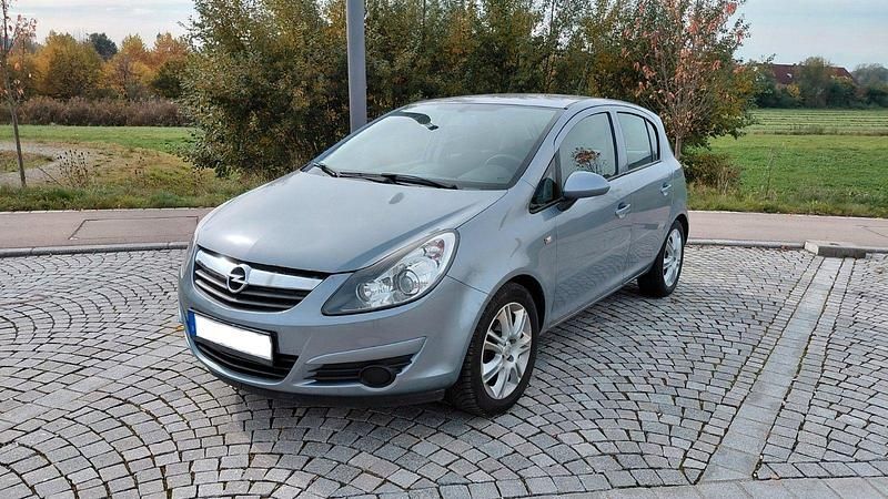 Blau Gebraucht 2008 Opel Corsa Kleinwagen | 3.100 € (Fairer Preis) - Bild 1/4
