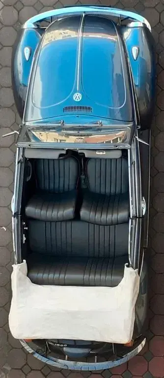 Gebraucht VW Käfer Karmann 50 PS (36 kW) 1972 Blau Cabrio