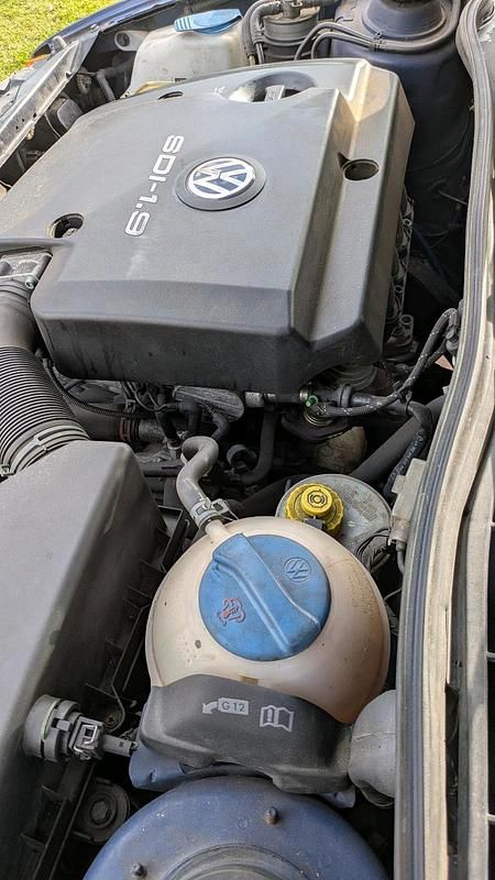 Gebraucht VW Caddy 64 PS (47 kW) 1998 Blau Van / Kleinbus