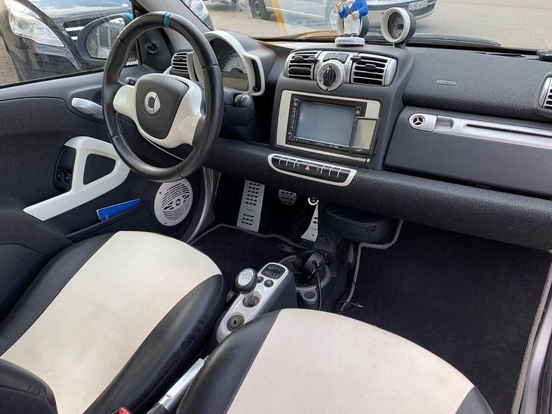Gebraucht Smart ForTwo Cabrio Basis 71 PS (52 kW) 2008 Tridionsicherheitszelle silbe Cabrio