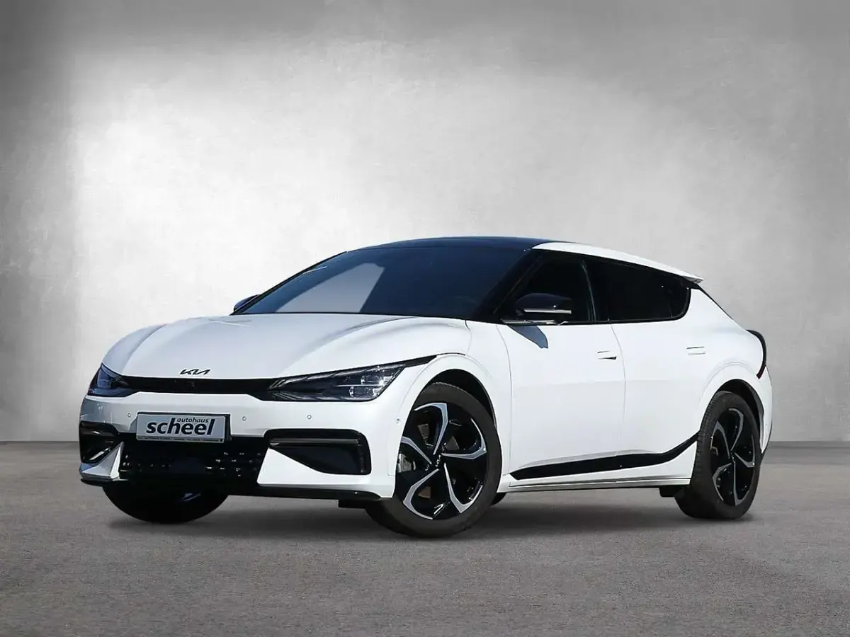 Gebraucht Kia EV6 GT-Line 167 kW (228 PS) 2023 Snow white pearl (metallic) SUV