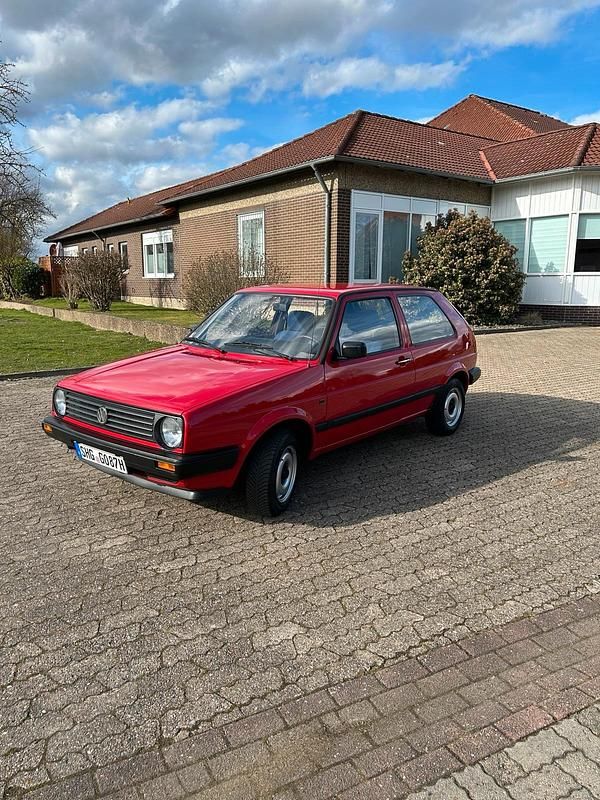 Gebraucht VW Golf II 54 PS (39 kW) 1987 Rot Kleinwagen