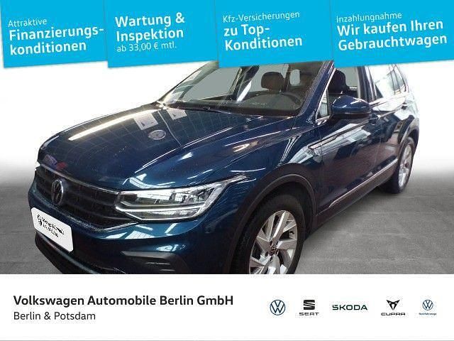 Nightshade blue metallic Gebraucht 2020 VW Tiguan Life SUV | 22.933 € (Fairer Preis) - Bild 1/4