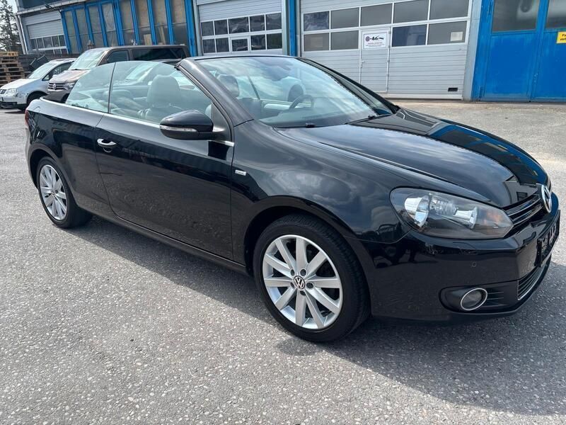 Schwarz Gebraucht 2013 VW Golf Cabriolet Cabrio | 6.300 € (Fairer Preis) - Bild 1/4