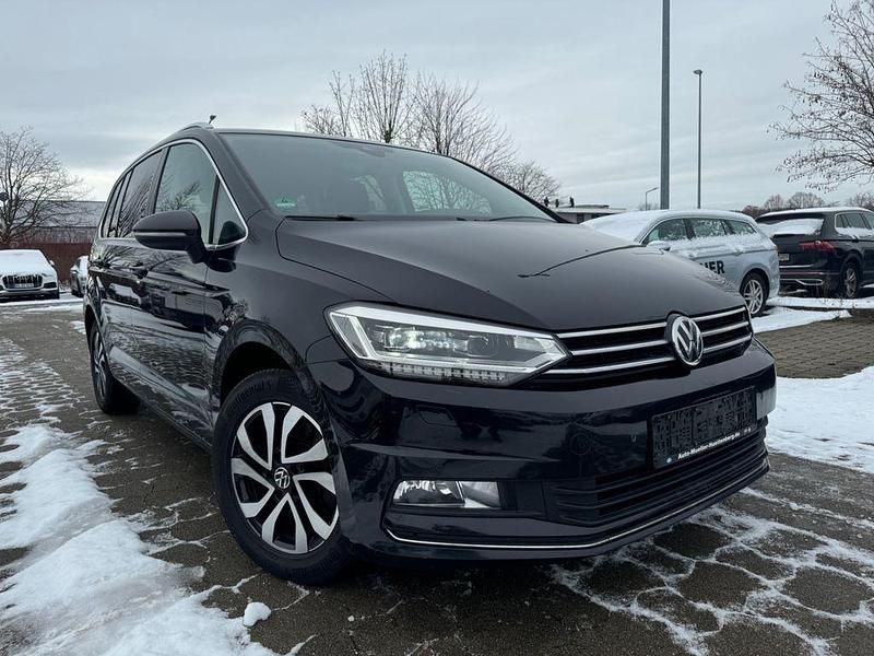 Gebraucht VW Touran Highline 190 PS (139 kW) 2017 Schwarz Van / Kleinbus