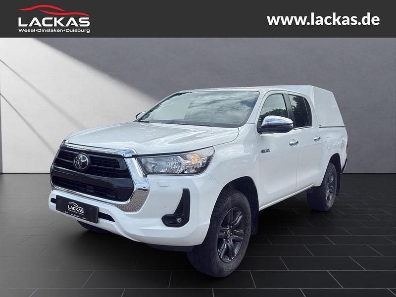 Schneeweiß Gebraucht 2022 Toyota HiLux Comfort Abholung | 41.450 € (Teuer) - Bild 1/4