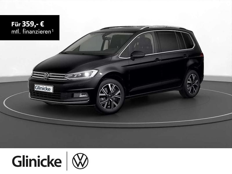 Deep black perleffekt Gebraucht 2022 VW Touran Highline Van / Kleinbus | 33.880 € (Teuer) - Bild 1/1