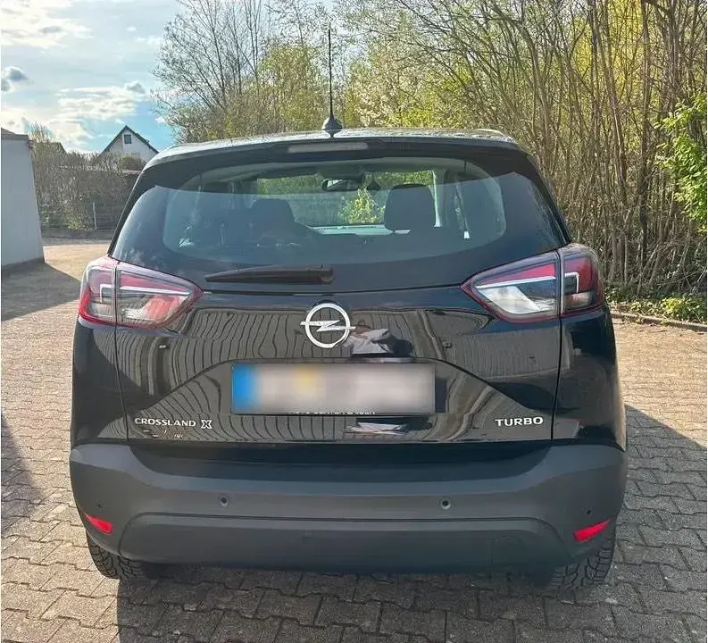 Gebraucht Opel Crossland X Edition 110 PS (80 kW) 2018 Schwarz SUV