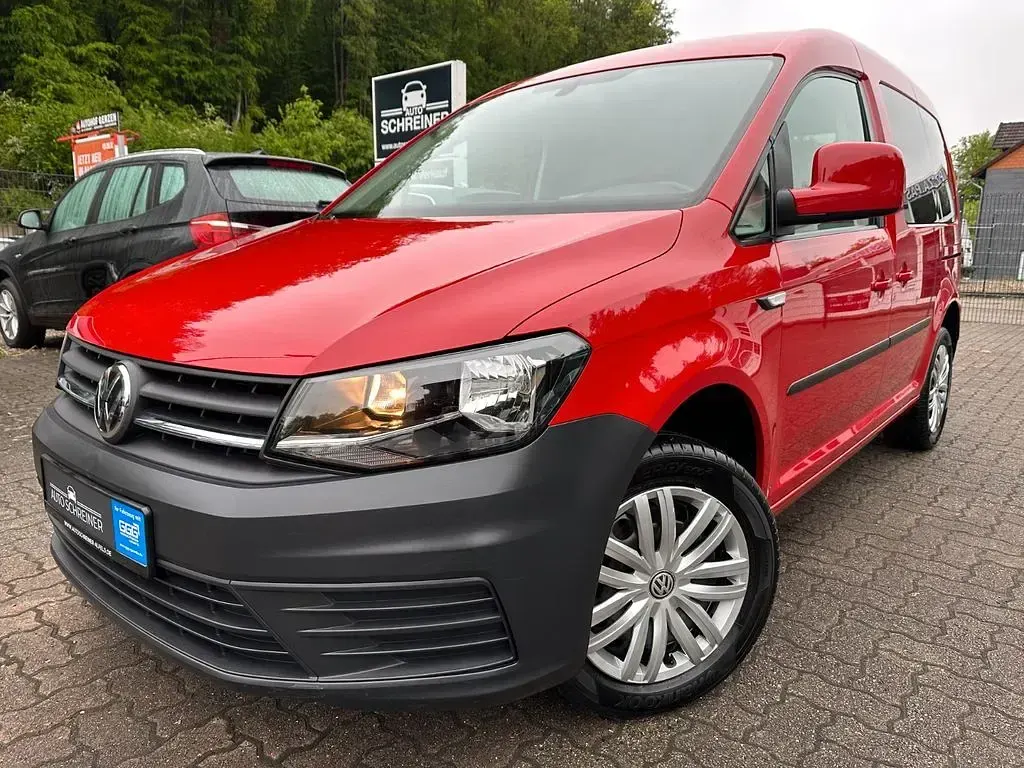 Usata VW Caddy 125 CV (91 kW) 2017 Rosso Monovolume