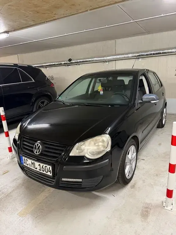 Gebraucht VW Polo Edition 60 PS (44 kW) 2008 Schwarz Kleinwagen