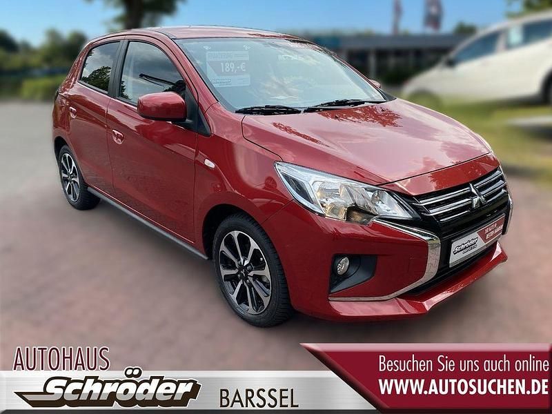 Gebraucht Mitsubishi Space Star Select+ 71 PS (52 kW) 2023 Rot Limousine