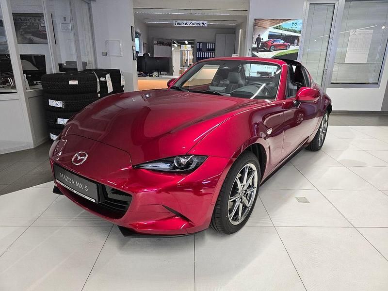 Neu Mazda MX5 Exclusive-Line 132 PS (97 kW) 2025 Rot Cabrio